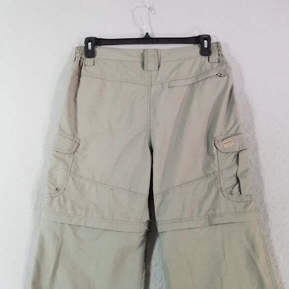 Rugged Earth cargo pants shorts combo convertible men's medium green lightweight - Picture 10 of 15